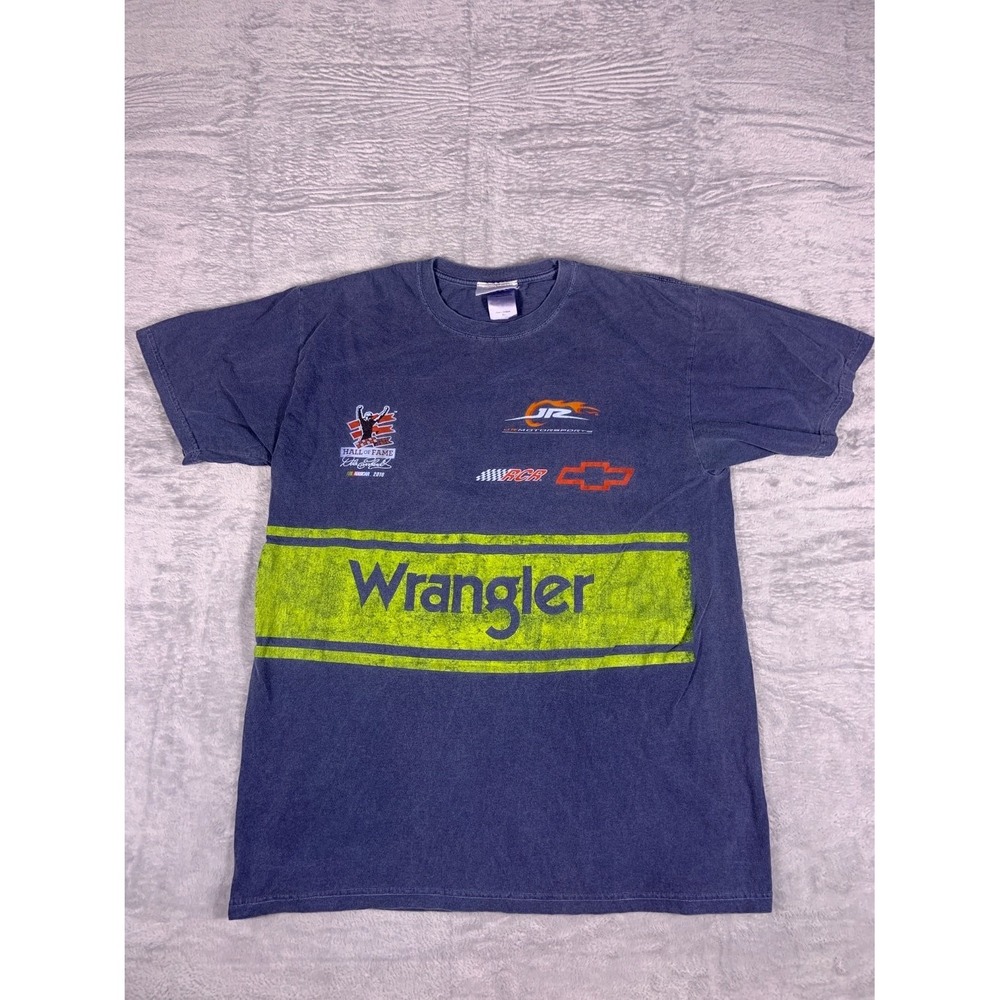 Chase Authentics Dale Earnhardt Jr. Wrangler Hall of Fame 2010 Men's T-Shirt L